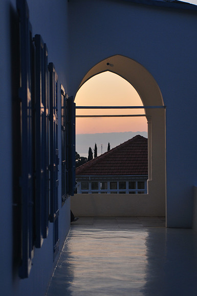 the sunset